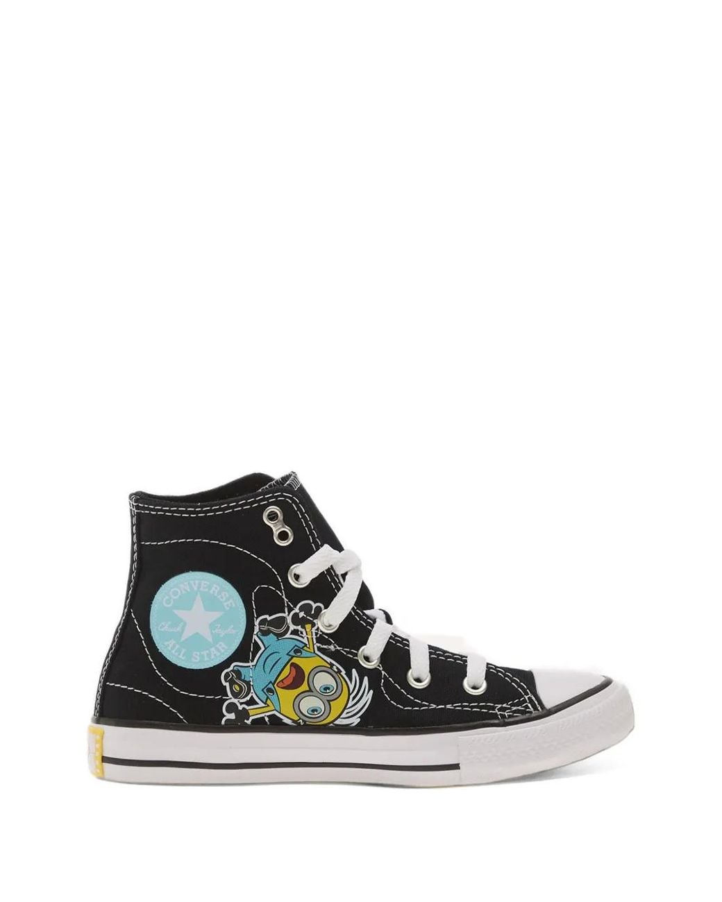 Converse White X Minions Chuck Taylor All Star Sneakers