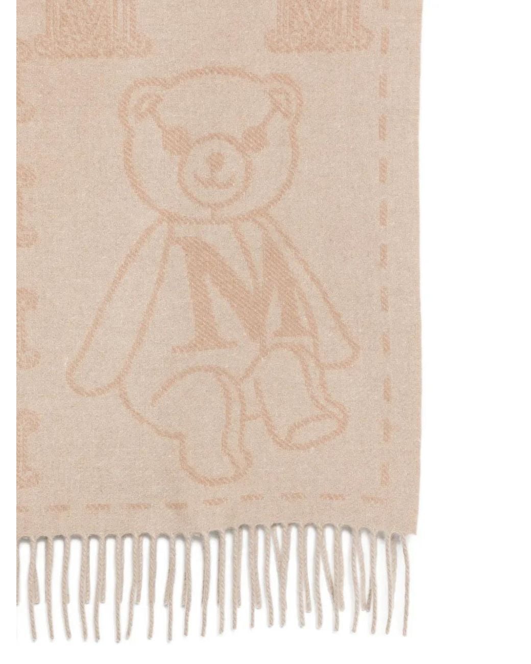 Max Mara Natural Charme Monogram-Pattern Scarf