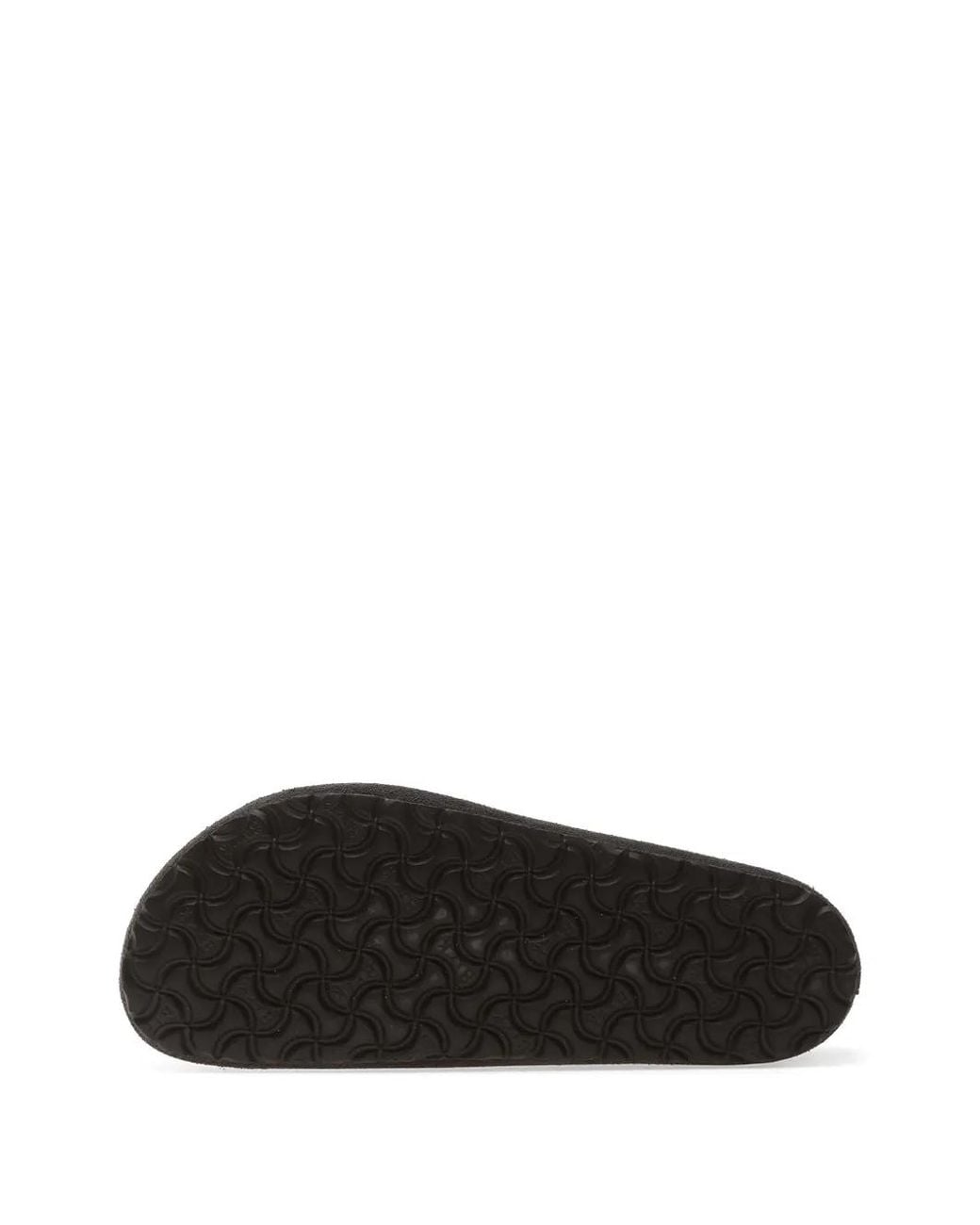 Birkenstock White Amsterdam Wrapped Suede Slip-On Mules