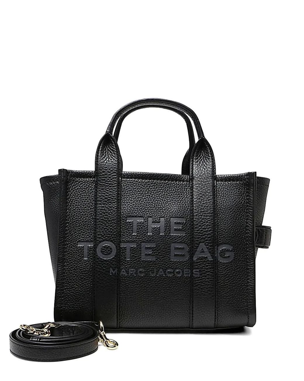 Marc Jacobs Black The Leather Small Tote Bag