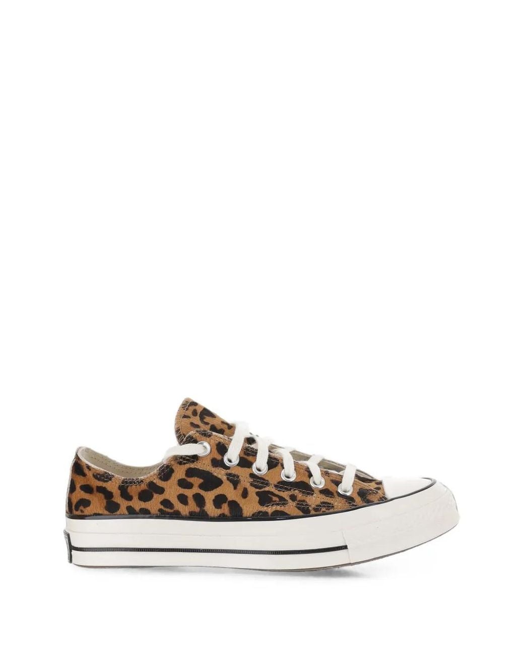 Converse White Baskets Chuck 70 À Imprimé Léopard