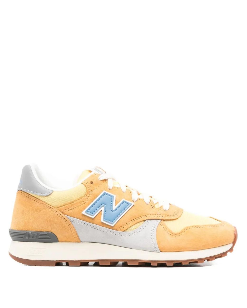 New Balance Natural U475 Embroidered-Logo Sneakers