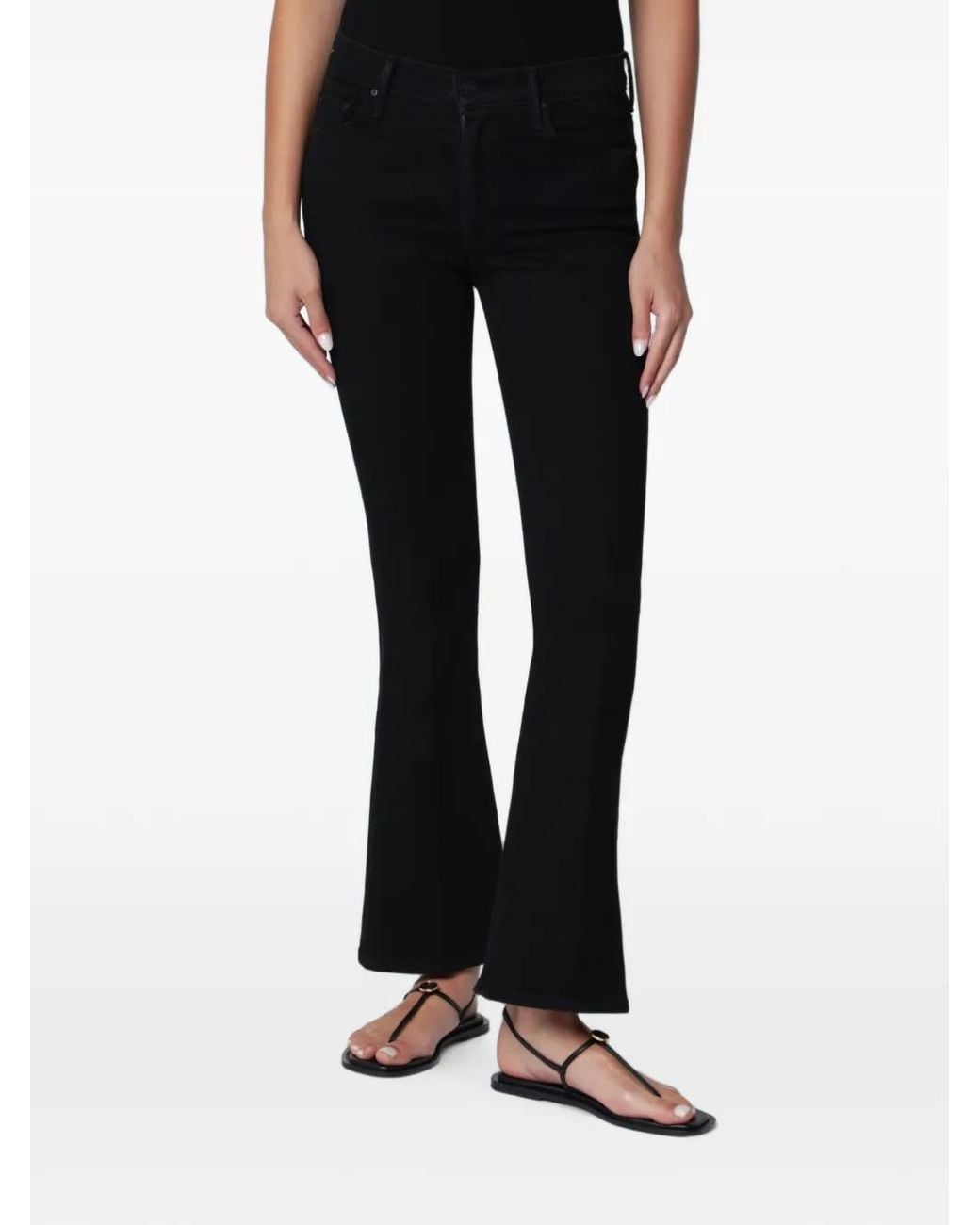 Mother Black The Weekender Jeans