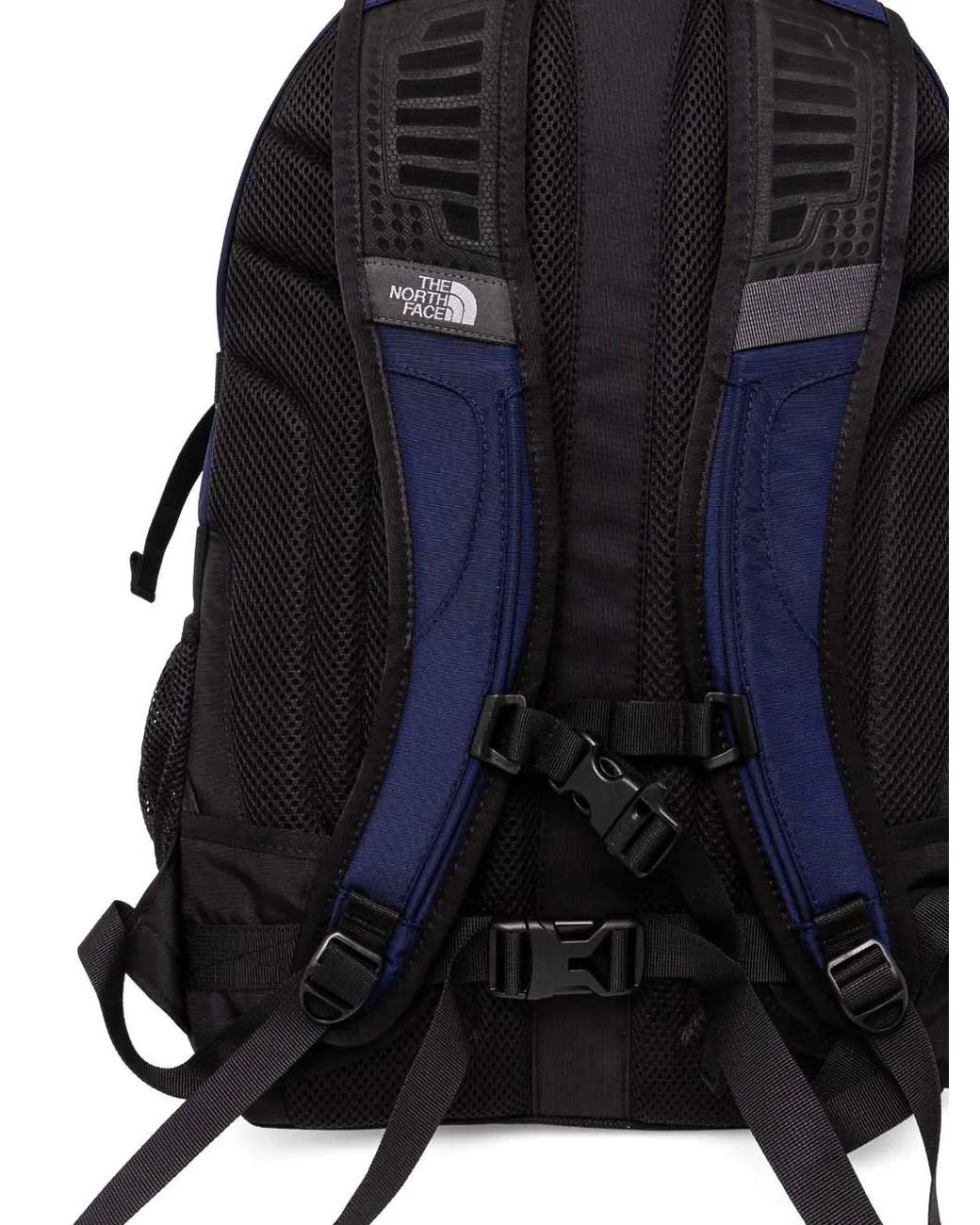 The North Face Blue Borealis Bungee-Cord Backpack