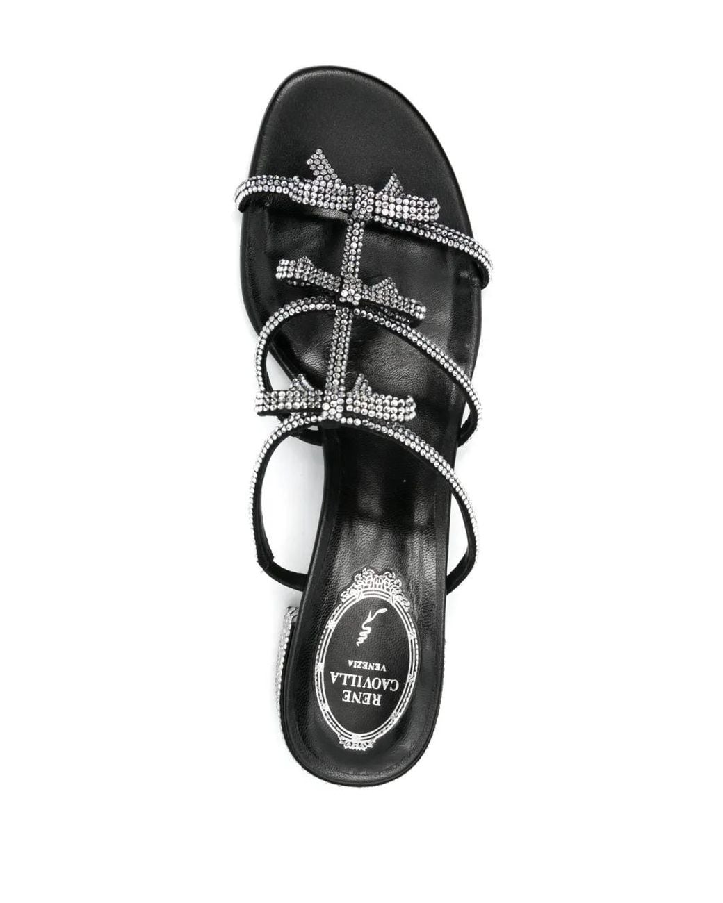 Rene Caovilla White Caterina 35Mm Mules