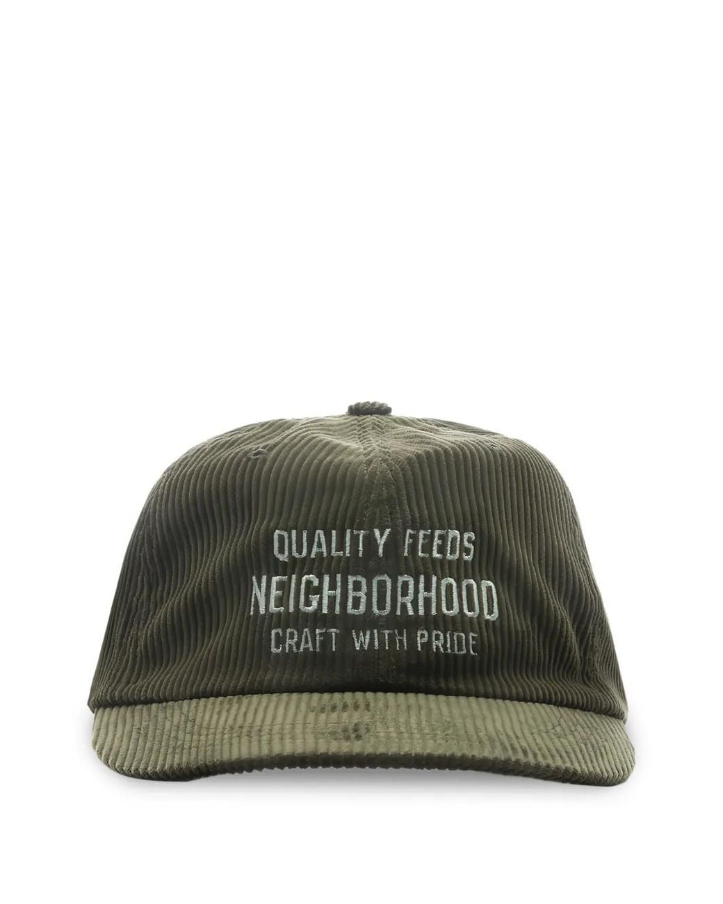 Neighborhood Green Dad Corduroy Cap for men