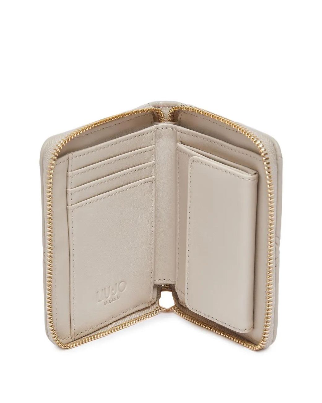 Liu Jo Natural Small Quilted Wallet