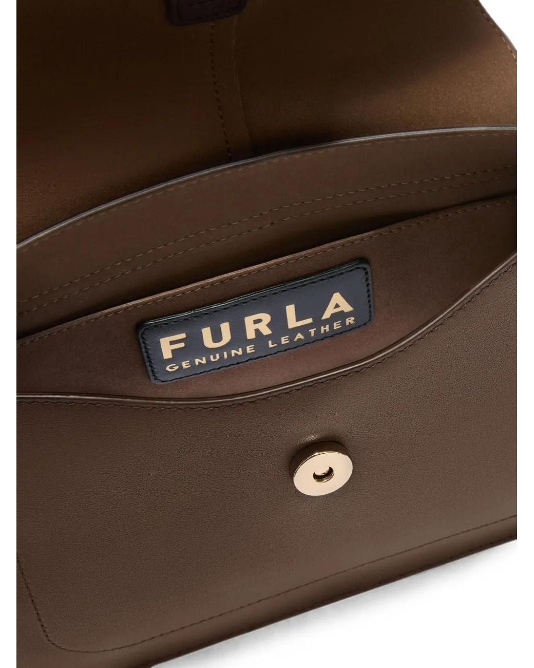 Furla Brown Flow Suitcase With Handle M