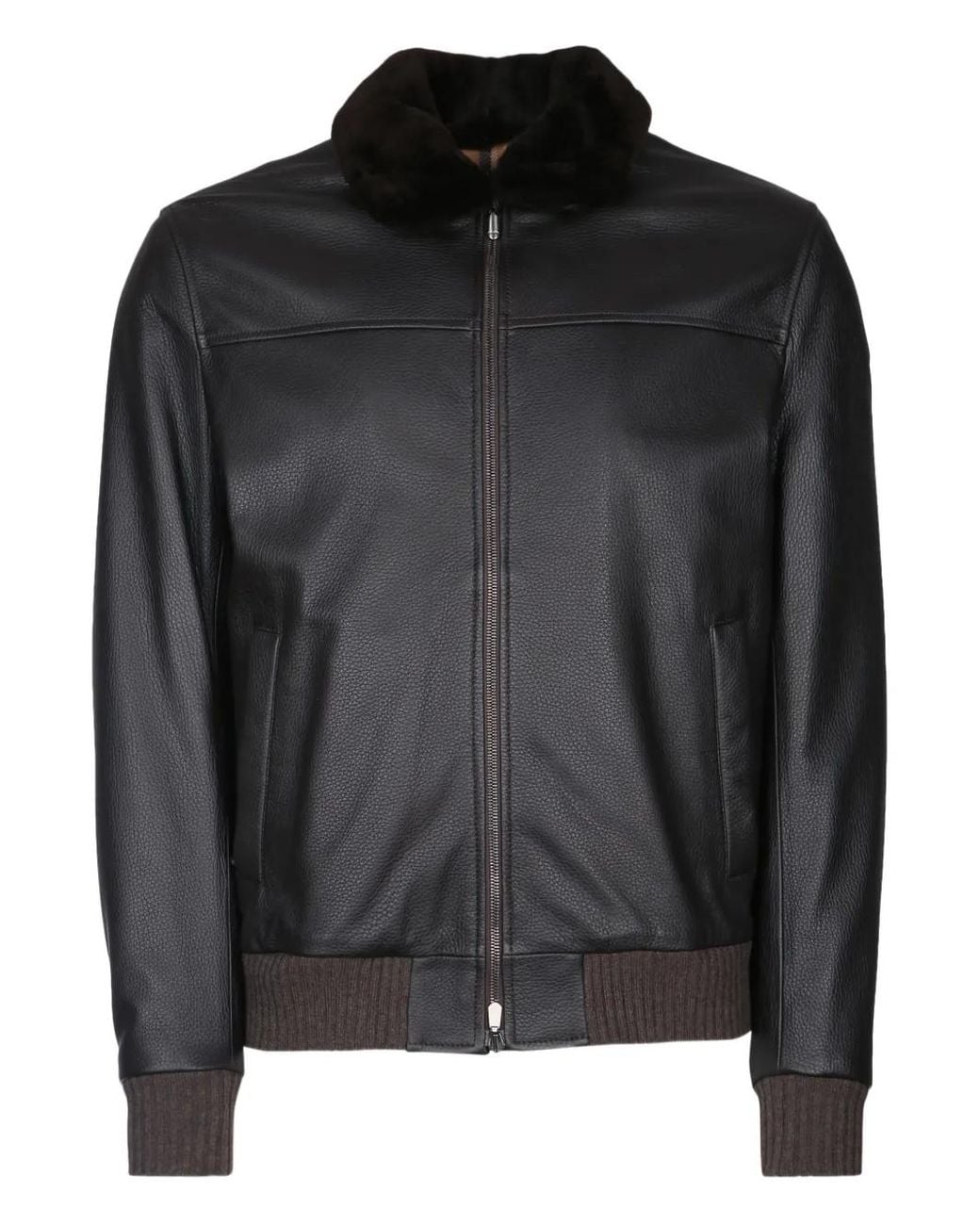 Blazer Con Botones Cesare Attolini de hombre de color Black