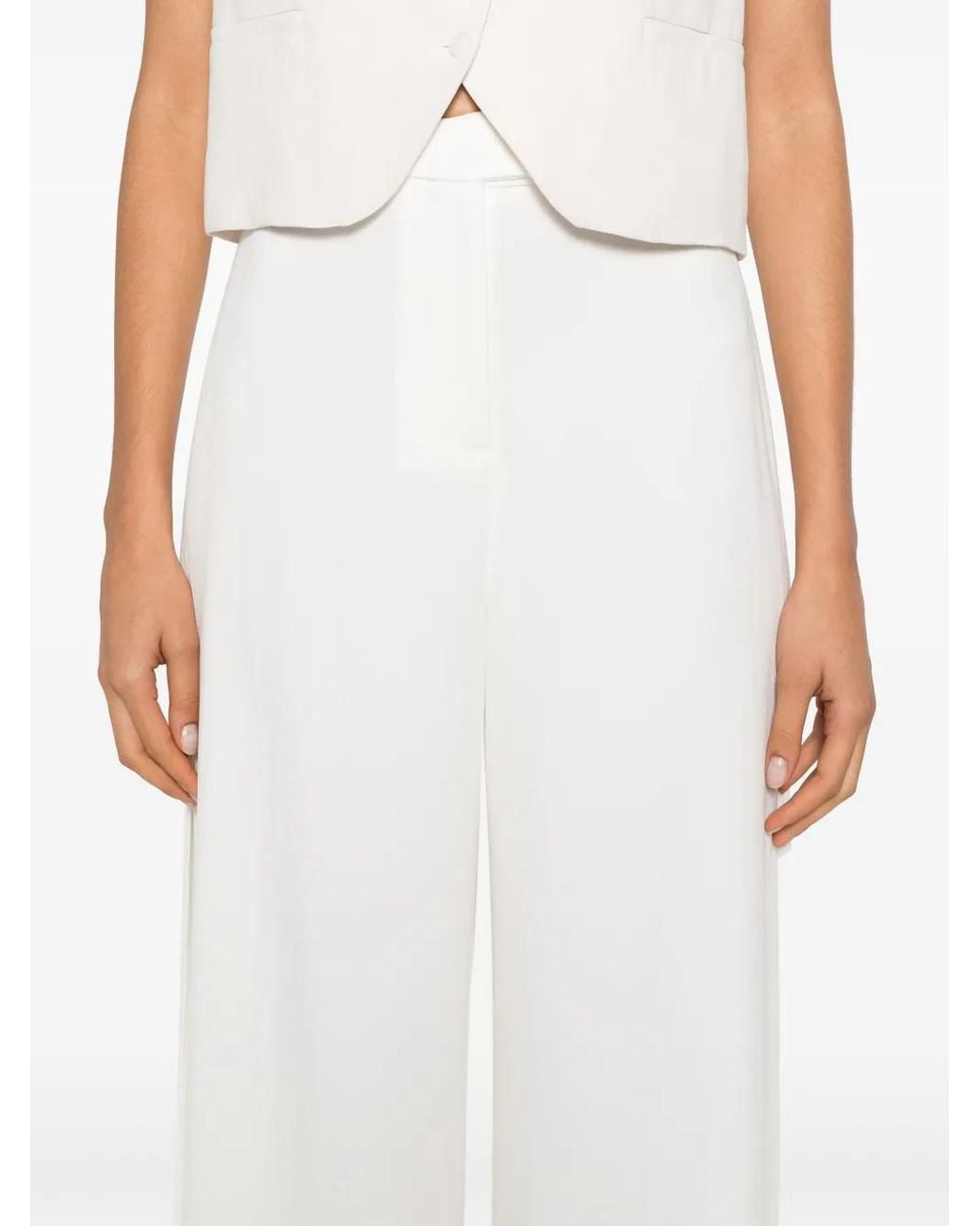 Jonathan Simkhai White Lilo Trousers