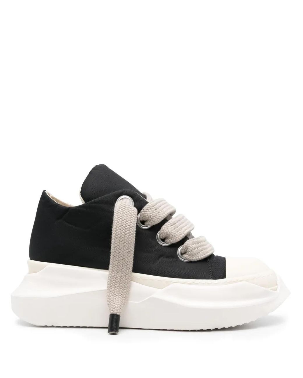 メンズ Rick Owens Jumbo Laced Abstract スニーカー ブラック