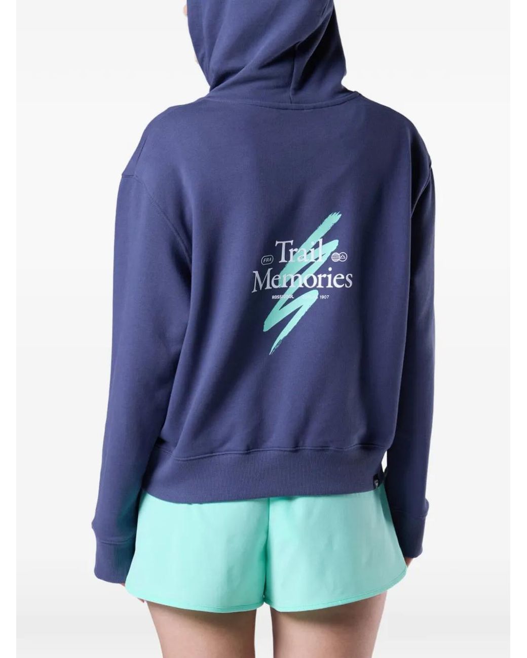 Rossignol Blue Waterfall Hoodie