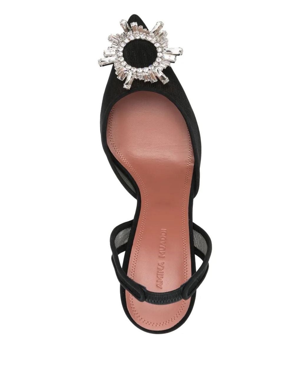 AMINA MUADDI Black Begum Slingback Pumps
