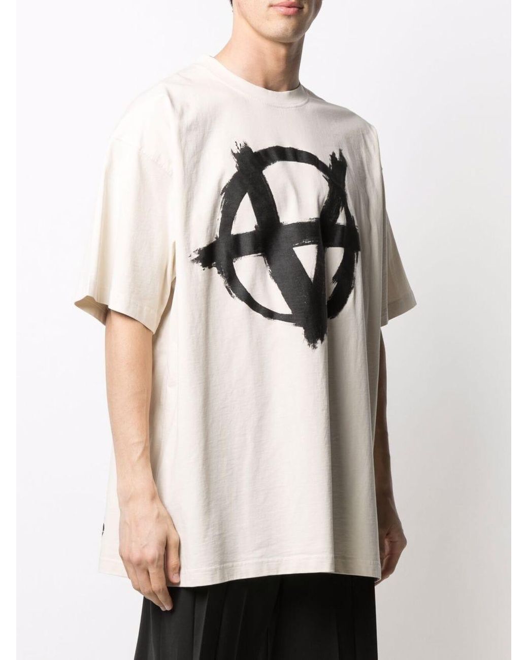 Vetements Inverted Anarchy Print T-shirt for Men | Lyst