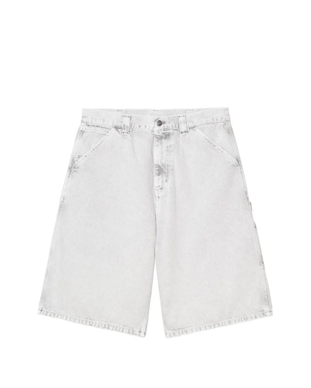 Carhartt White Og Single Knee Shorts for men
