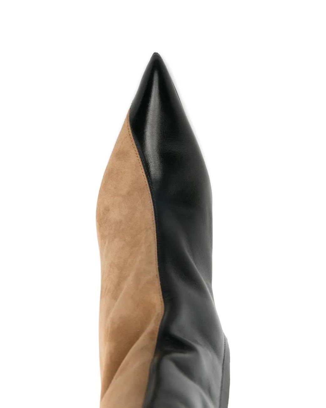 Khaite Black Pointed Harvey Over-the-knee Boots