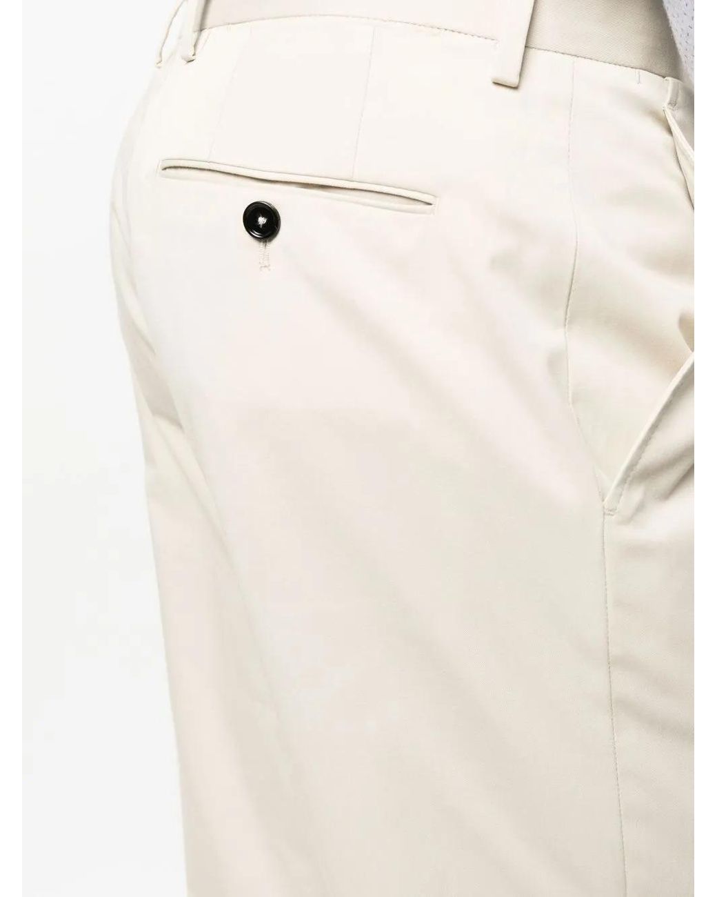 Zegna Natural Straight-Leg Chino Trousers for men