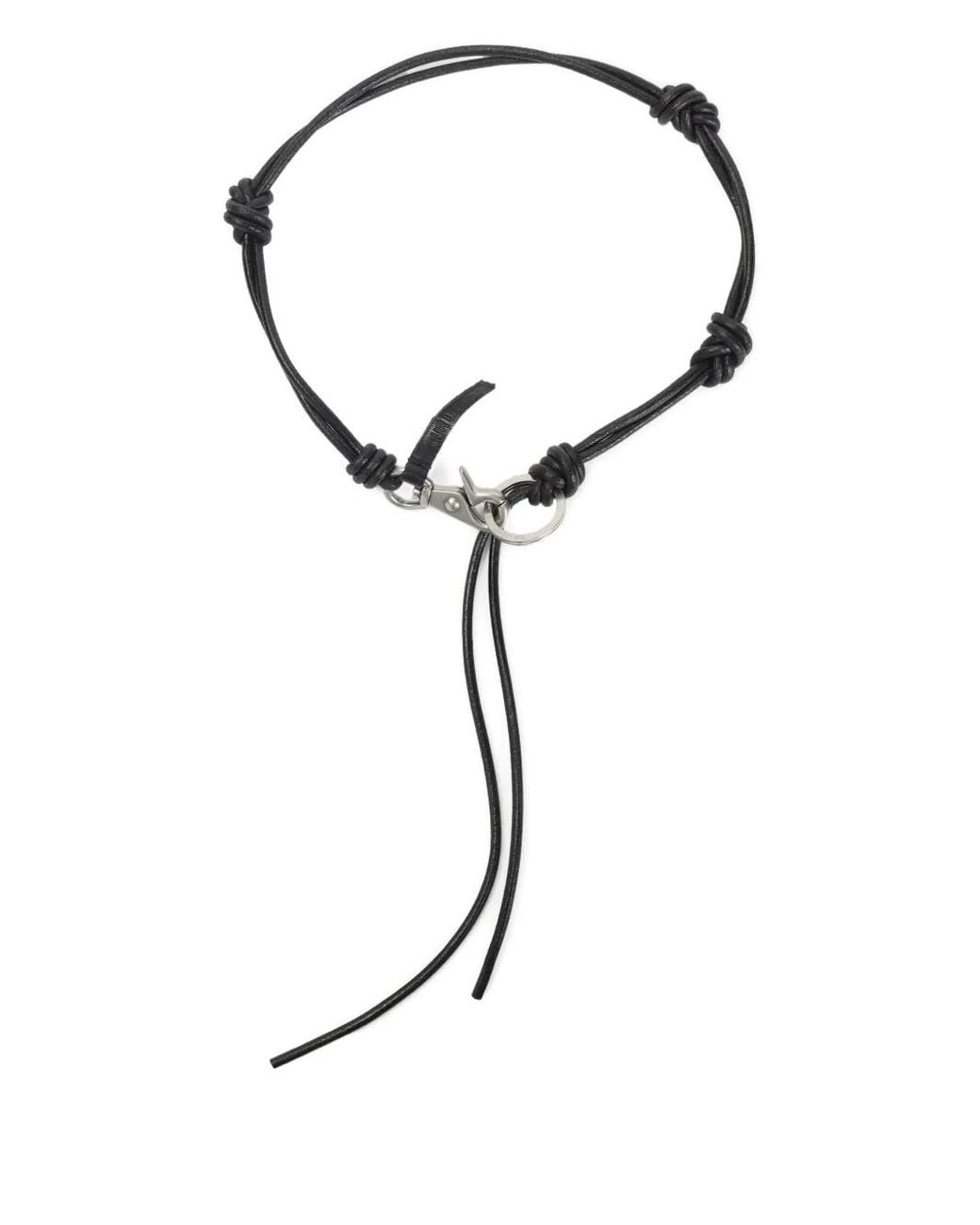 Our Legacy Black Udon Ladon Keychain