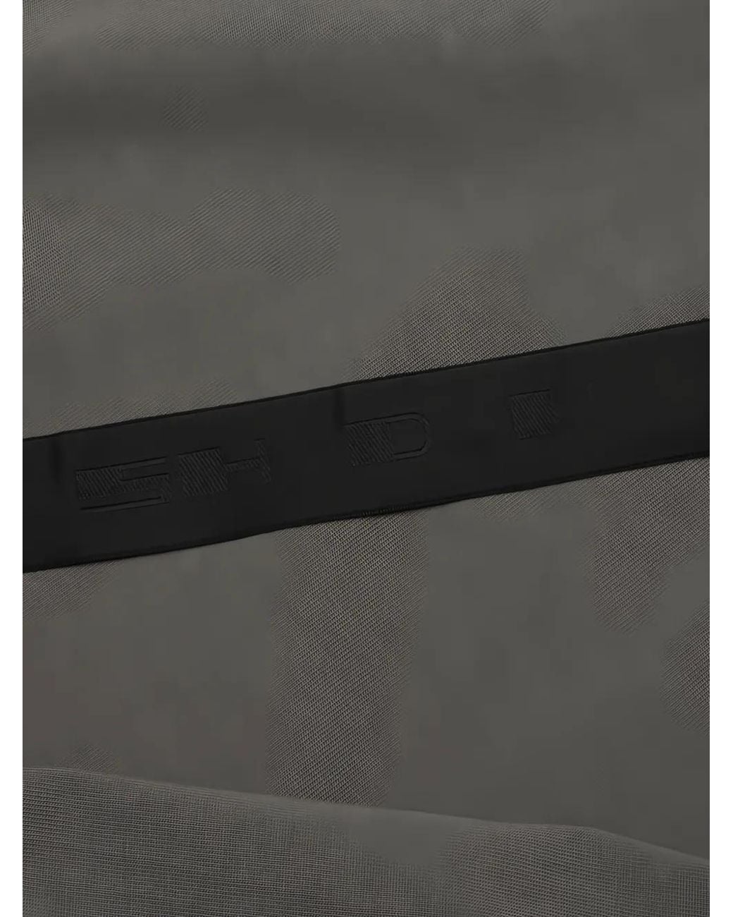 Rick Owens Gray Long-Sleeve Hoodie for men