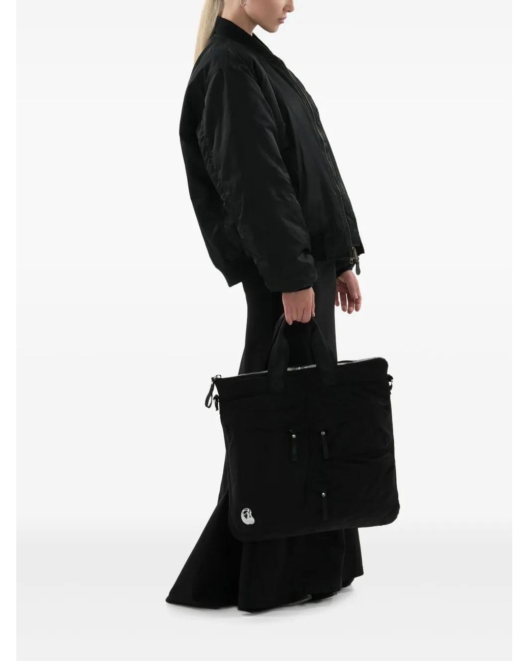 PUBLISHED BY Black Ruched Tote Bag