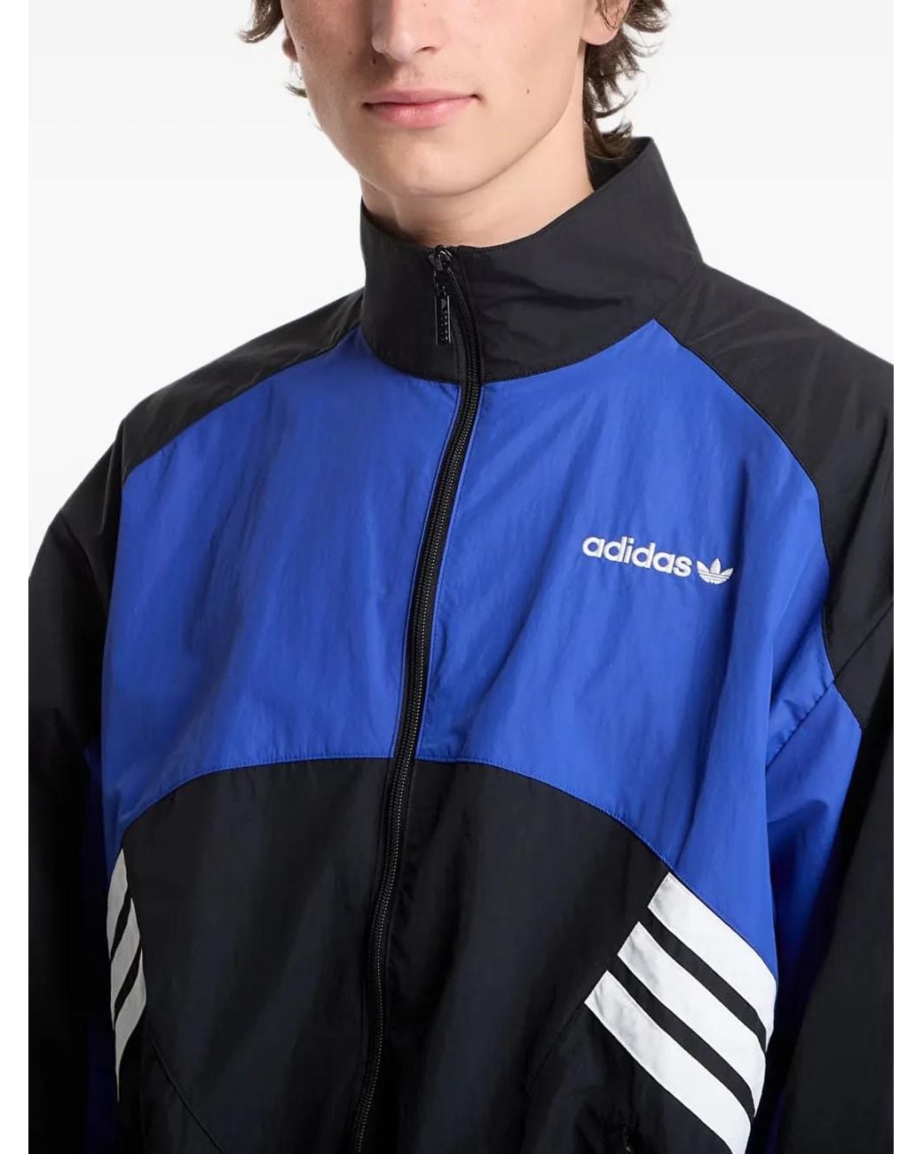 Adidas Munich 93 Tracktop in het Blue voor heren