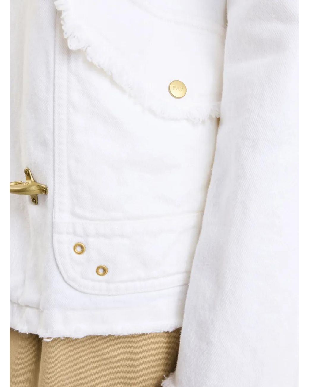 Light Jackets Fay en coloris White