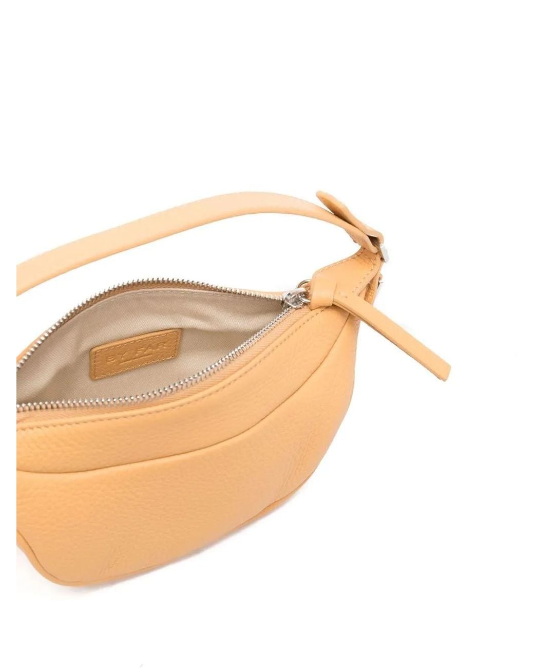 By Far Pink Leather Shoulder Bag