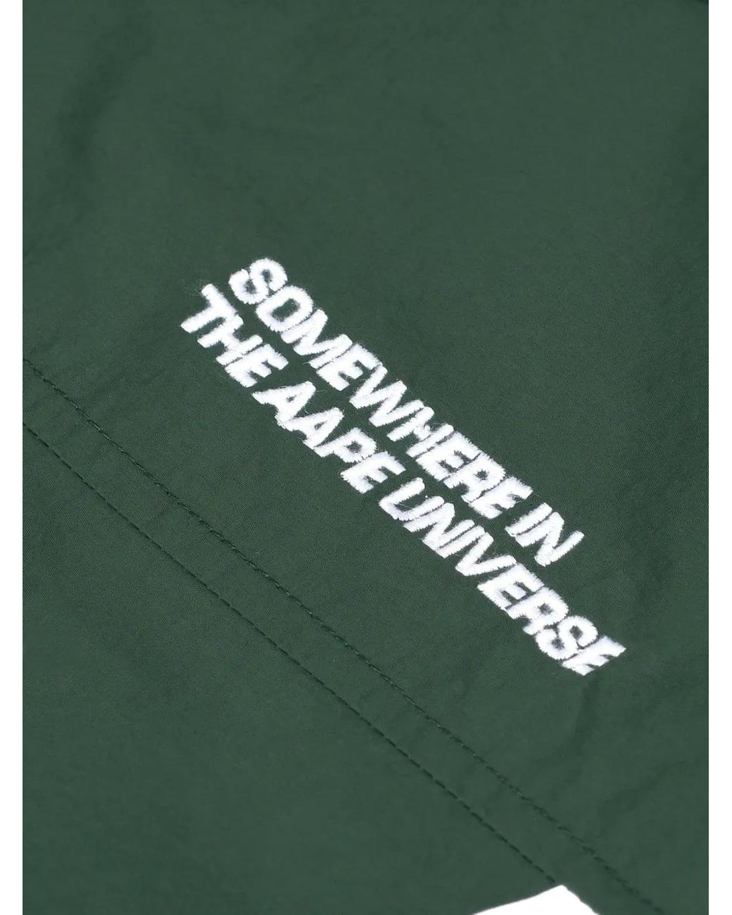 Aape By A Bathing Ape Green Moonface Patch Jacket for men