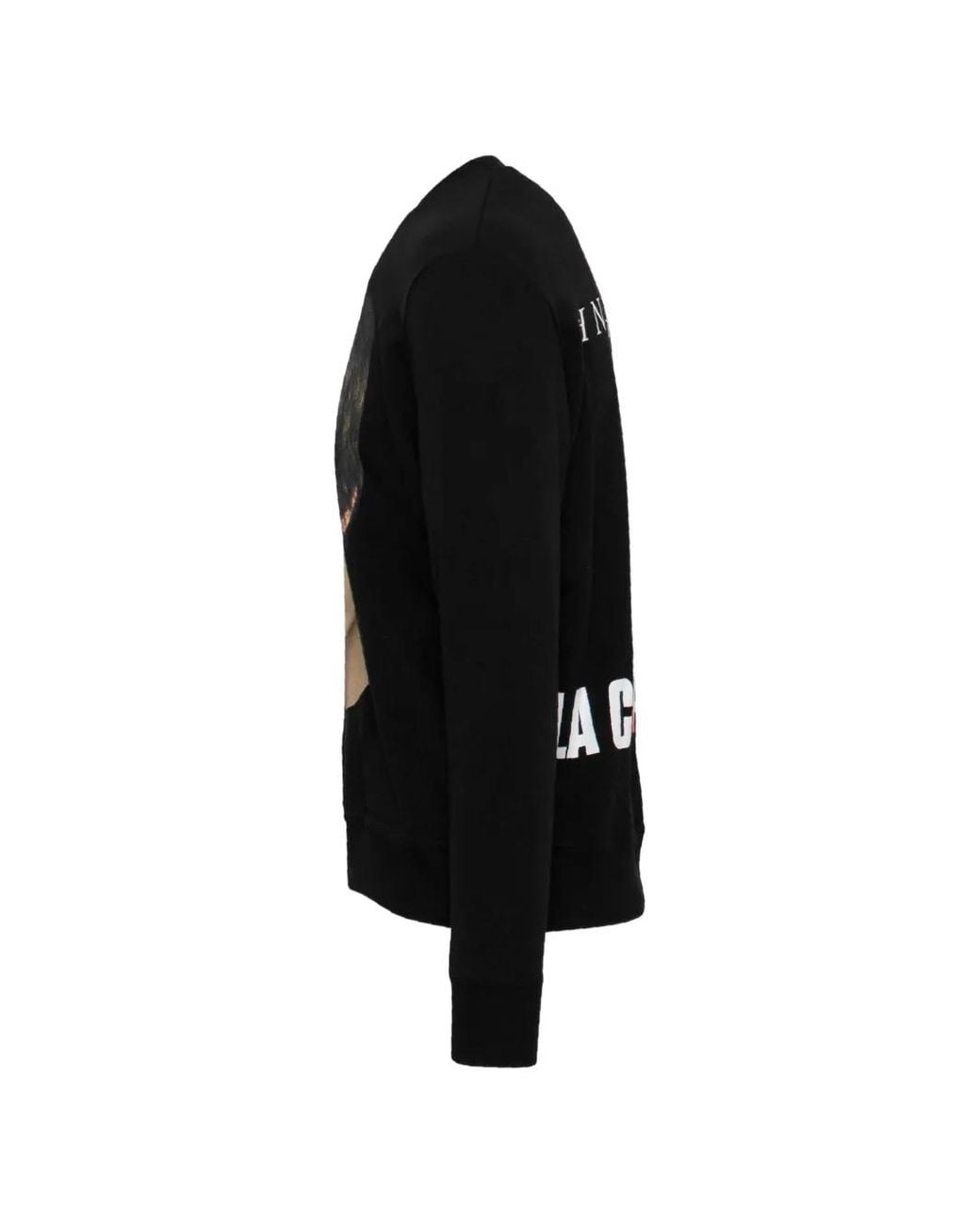 Ih Nom Uh Nit Black Tokyo Face Graphic-Print Sweater for men