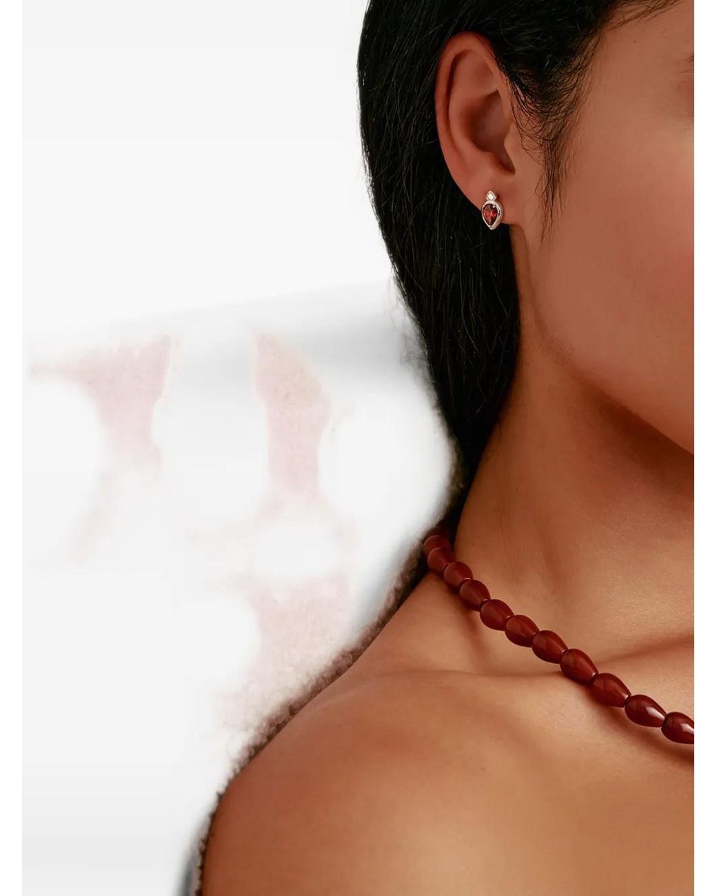 Pendientes Elyndra Con Zirconia Thomas Sabo de color Brown