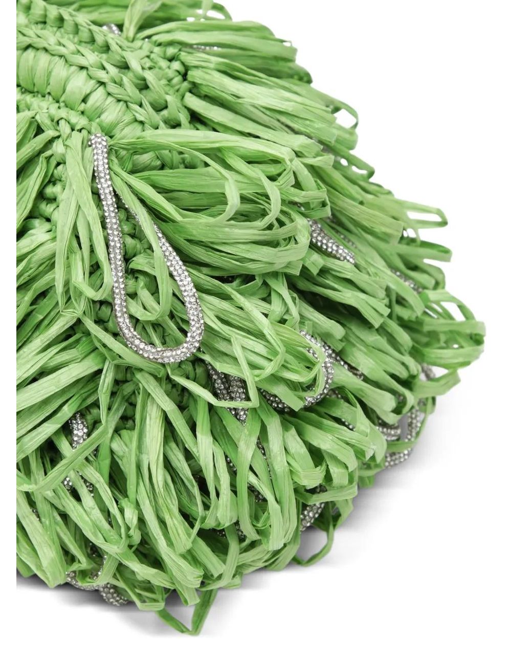 HIBOURAMA Green Beatrix Clutch Bag