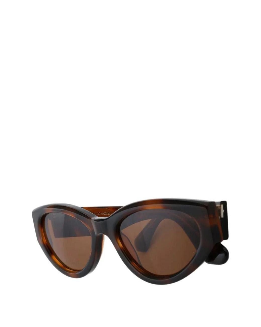 Chimi Brown Tortoiseshell-Effect Cat-Eye Sunglasses