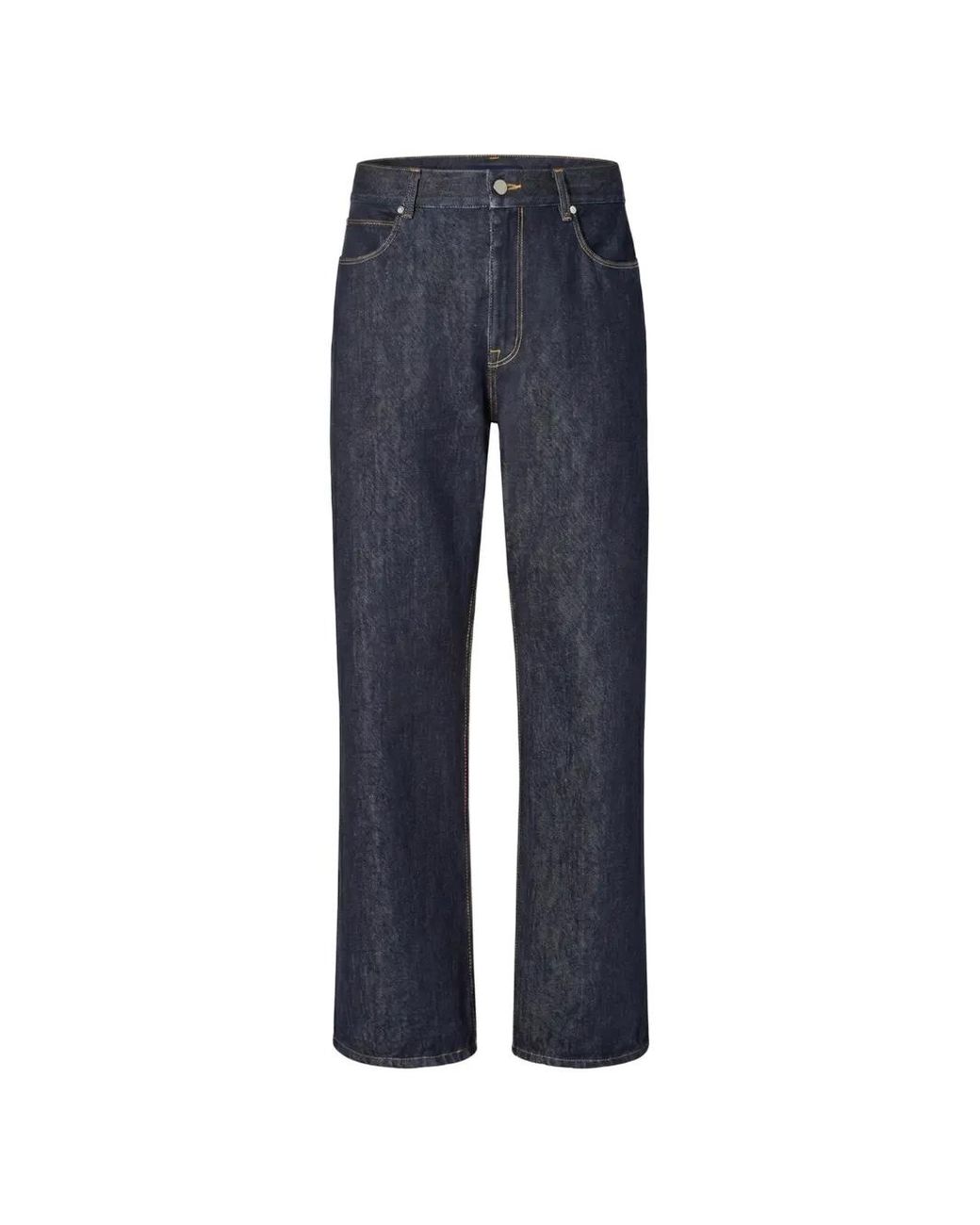 Vaqueros Con Parche Del Logo Fendi de hombre de color Blue