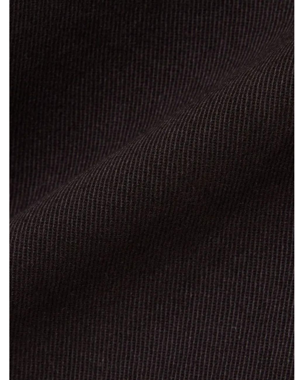 Lacoste Black Pantalon Chino Boutonné for men