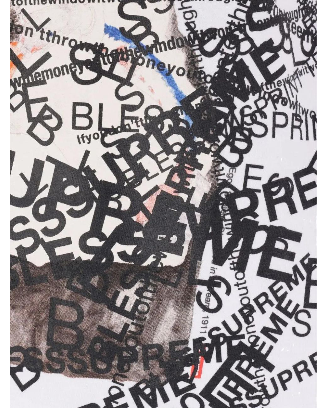 Camiseta de manga corta Bless de hombre de color White