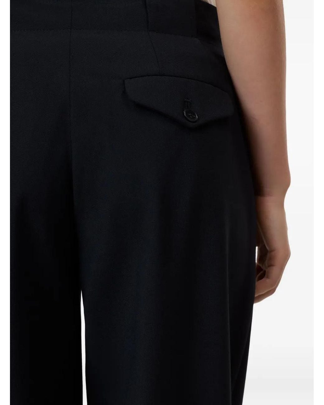 Closed Blue Mawson Pleated-Pocket Trousers