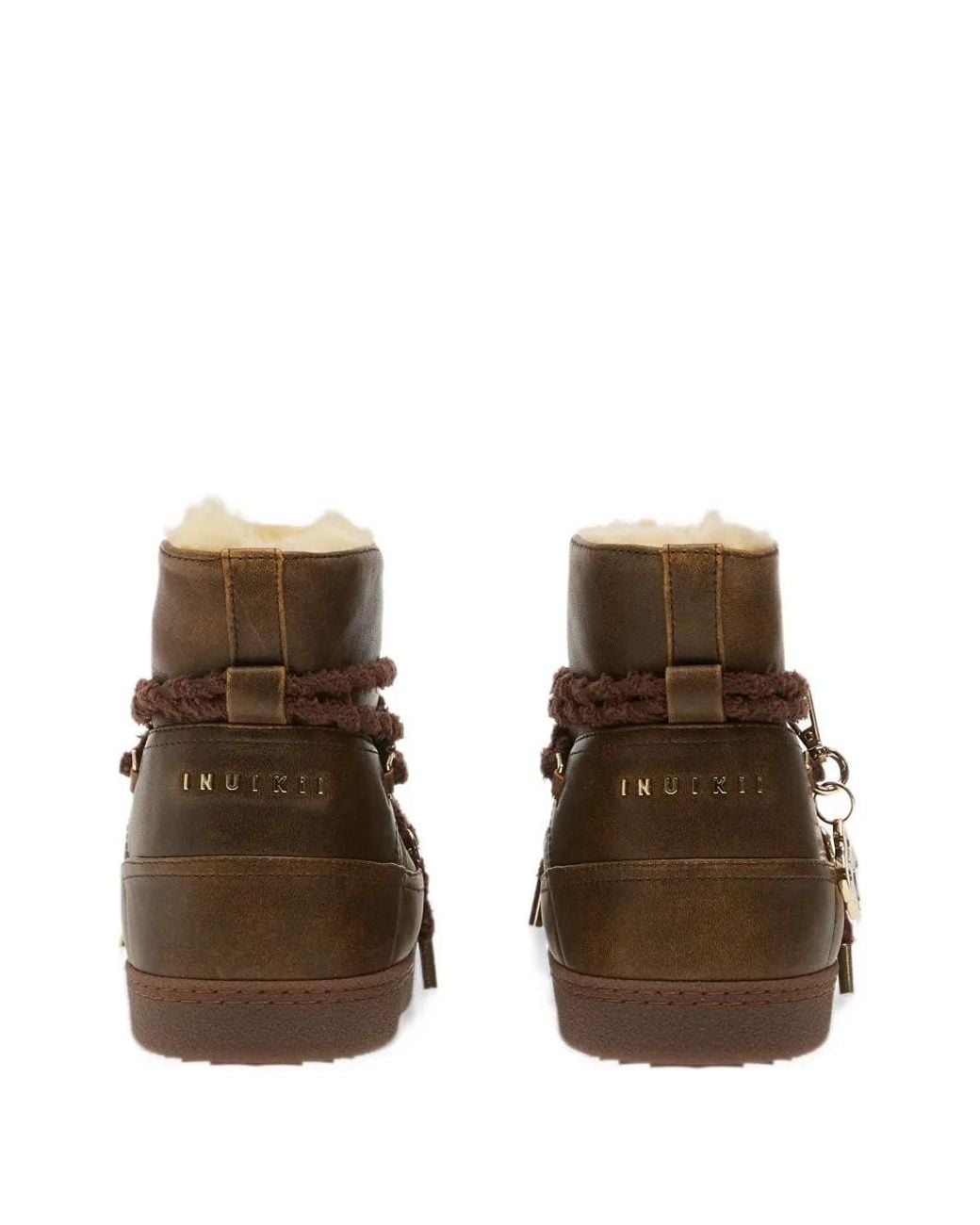 Rustic Boots Inuikii Rustic Ankle Boots in Brown | Lyst