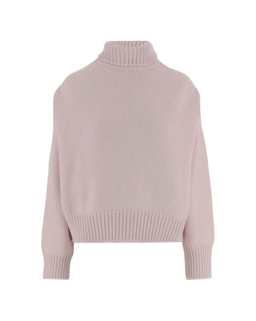 Sa Su Phi Pink Long-Sleeve Roll-Neck Sweater