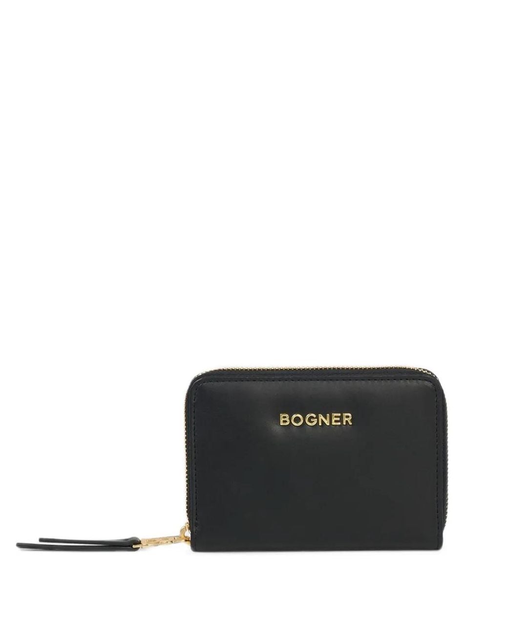 Bogner Black Loges Grandes Augusta Leather Wallet