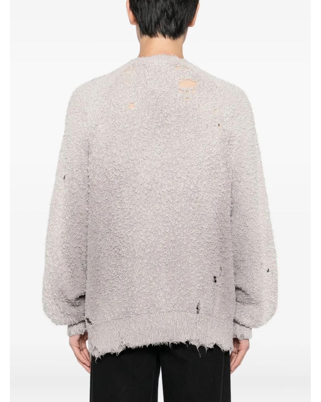 Maison Mihara Yasuhiro Gray Sweaters for men