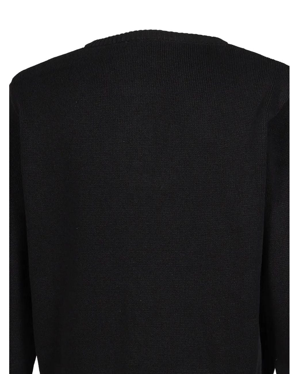 AV VATTEV Black Viper Lace-Up Cardigan for men