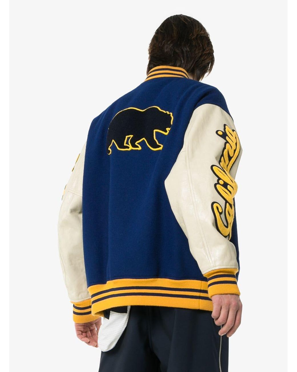 Calvin klein 205w39nyc varsity jacket outlet