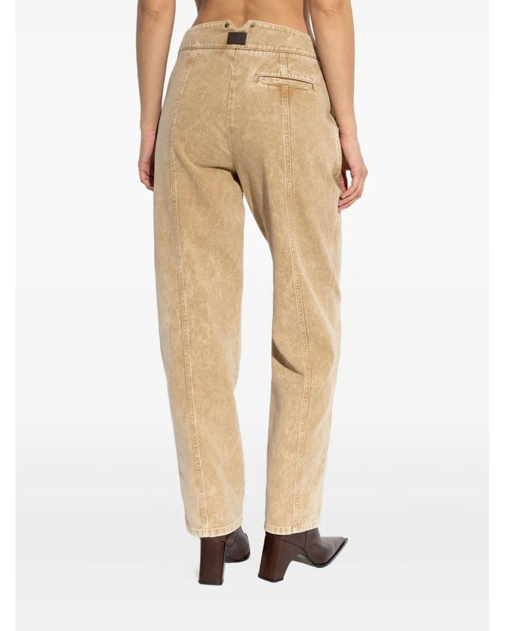 Moschino Natural High-Waisted Jeans