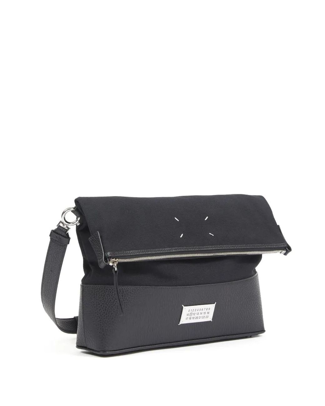 Maison Margiela Black Medium 5Ac Foldable Shoulder Bag