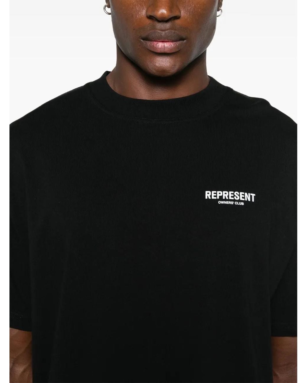 Represent Black Represet Owners Club T-Shirt for men