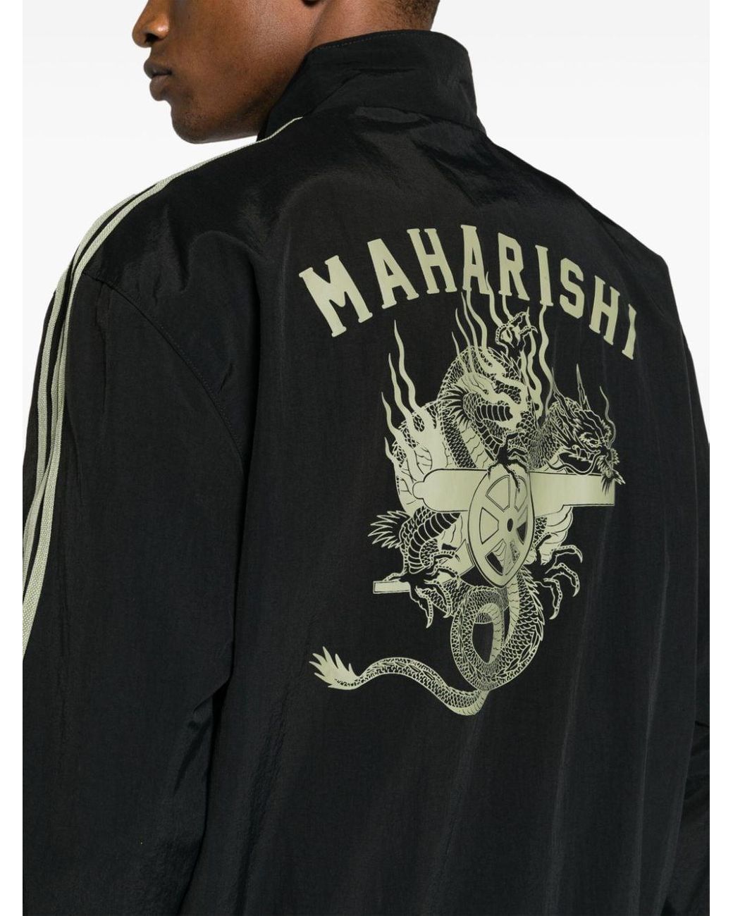 adidas X Maharishi Arsenal Logo-print Jacket in Black for