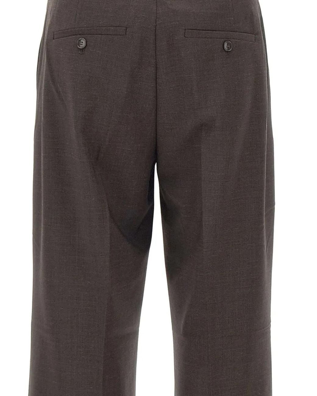 Herskind Gray Jack Straight-Leg Trousers