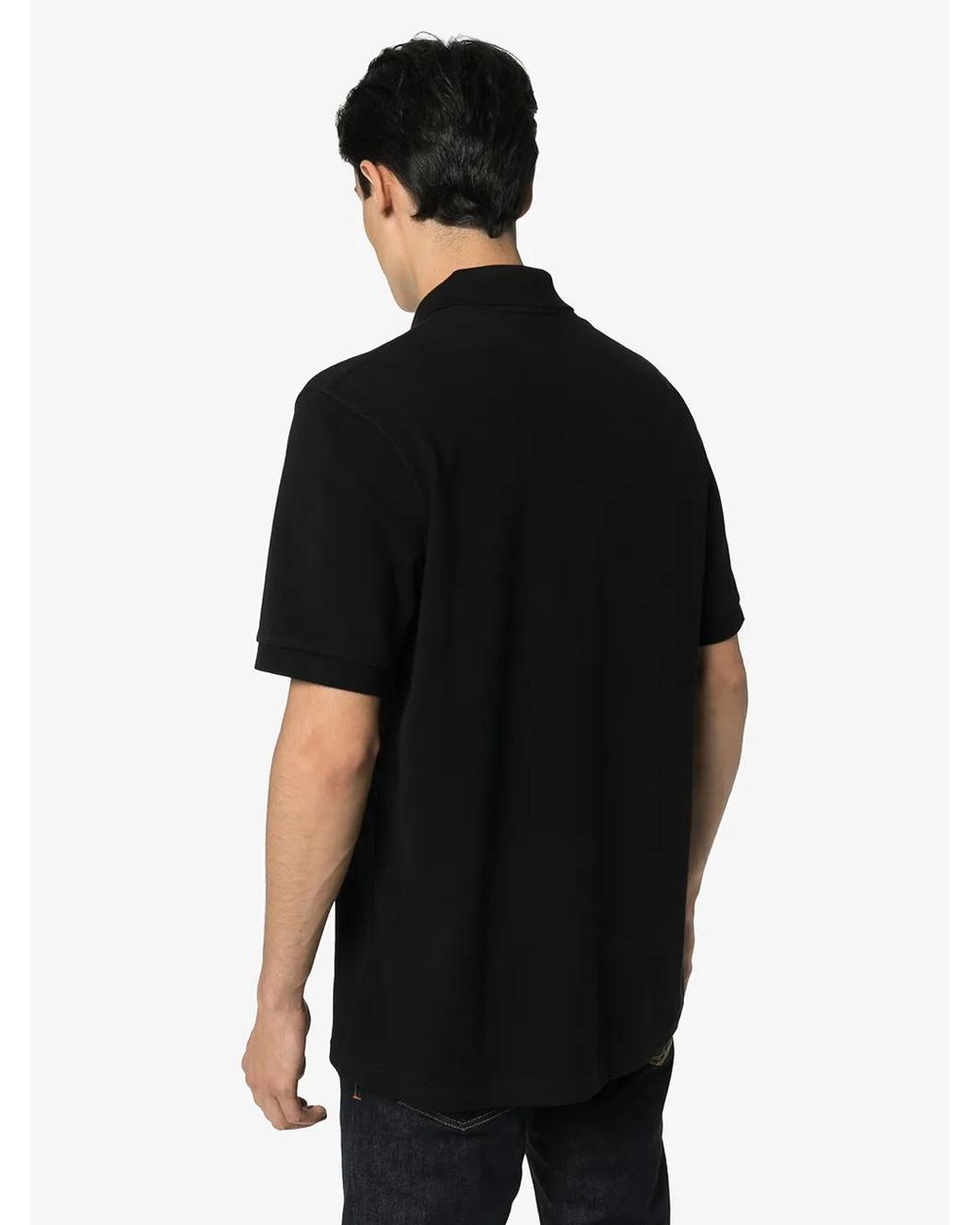 Fred Perry Black M3 Piqué Polo Shirt for men