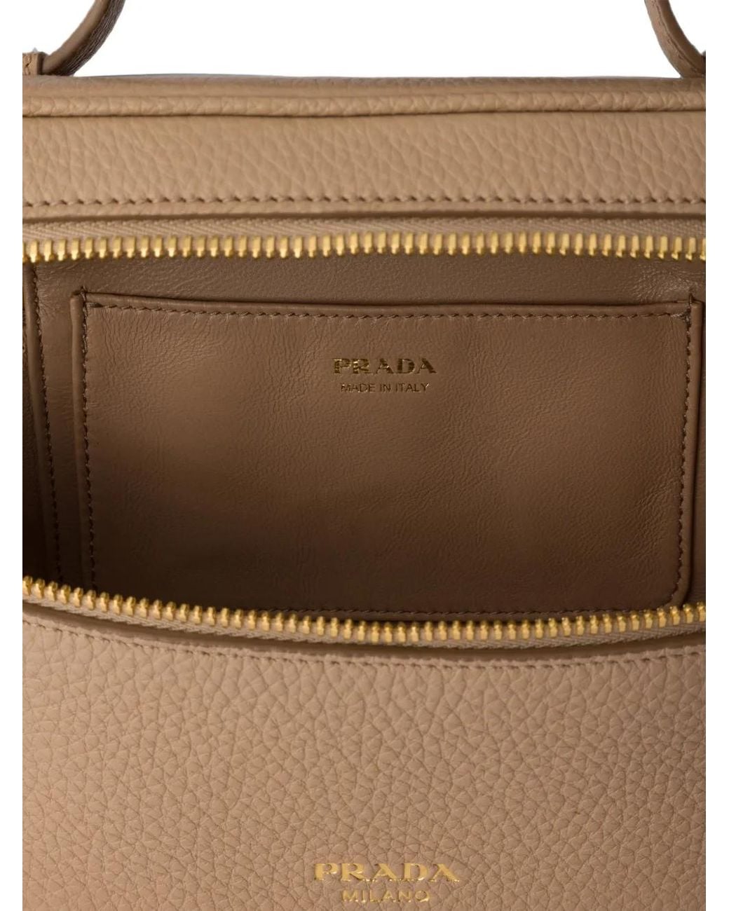 Prada Brown Leather Mini-Bag