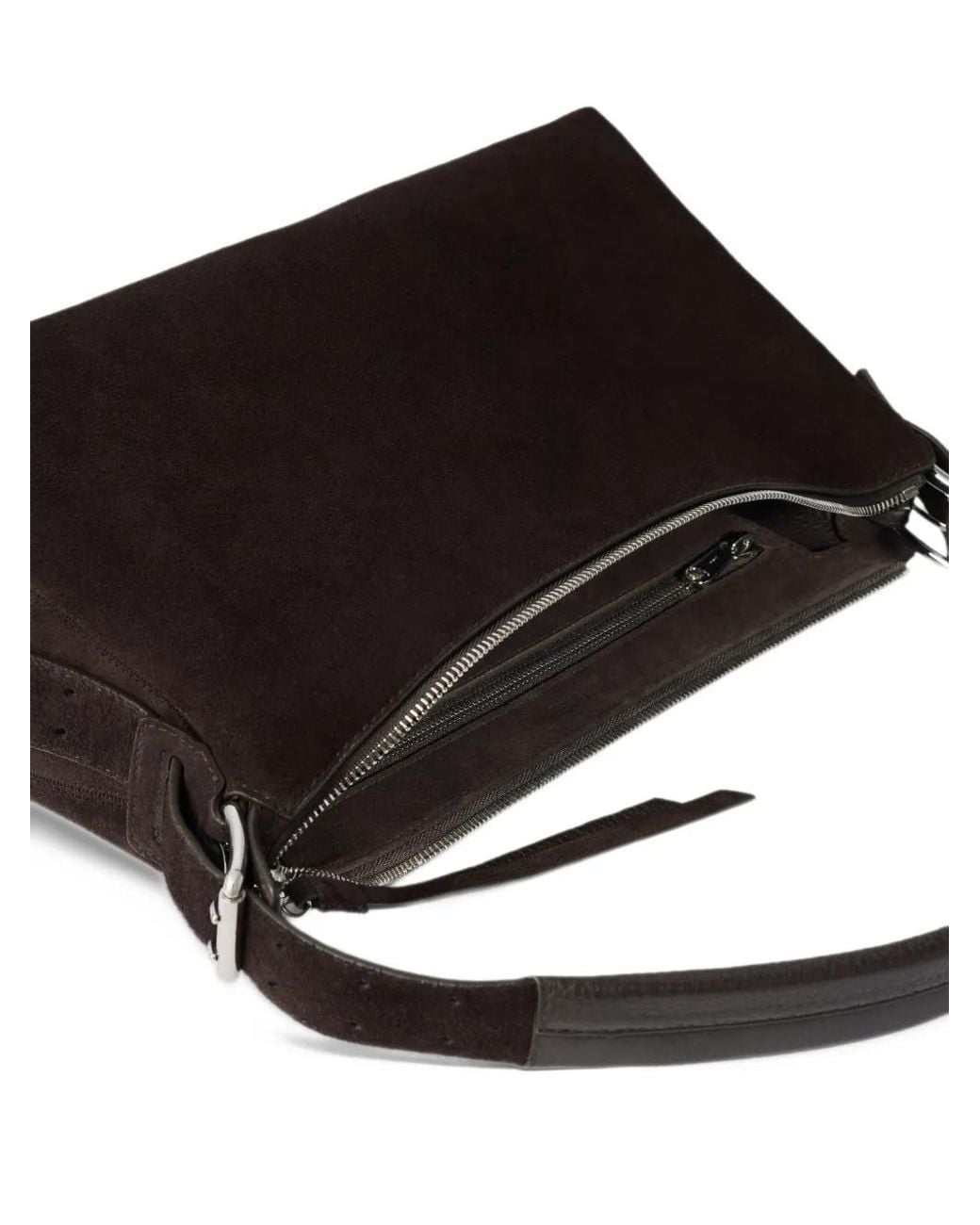 Lemaire Black Belted Bag